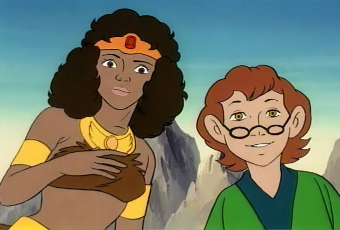 Scene from "Dungeons And Dragons" movie