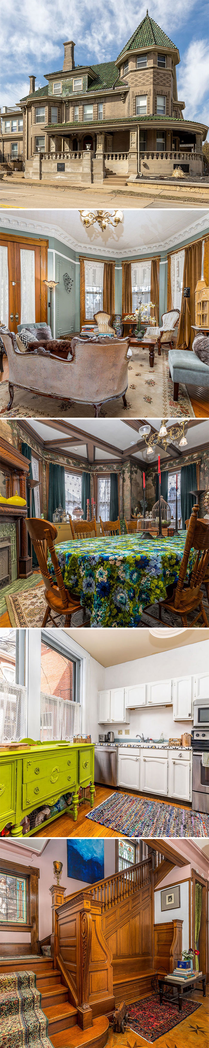 Here’s A Really Cool Edwardian Style Home In Dubuque, Ia That Listed For Only $430,000????