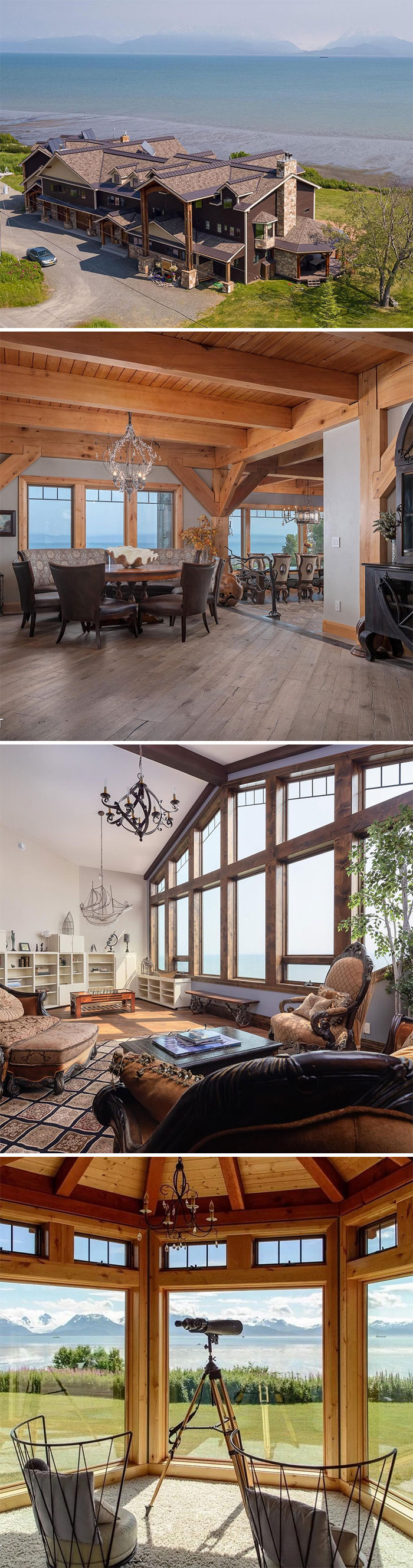 One Of The Largest Homes In Alaska Is For Sale For $8,500,000