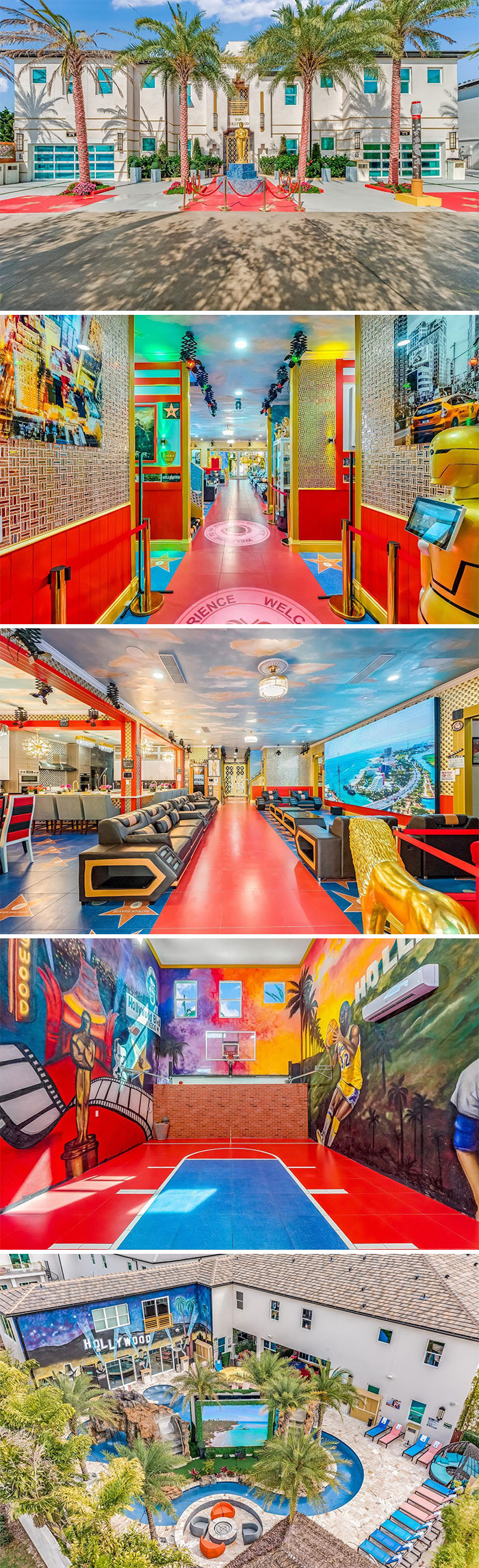 Sometimes We Have No Idea What A Home Will Be Like On The Inside Based On The Exterior But This One Kind Of Gives It Away. Davenport, Fl. $11,750,000