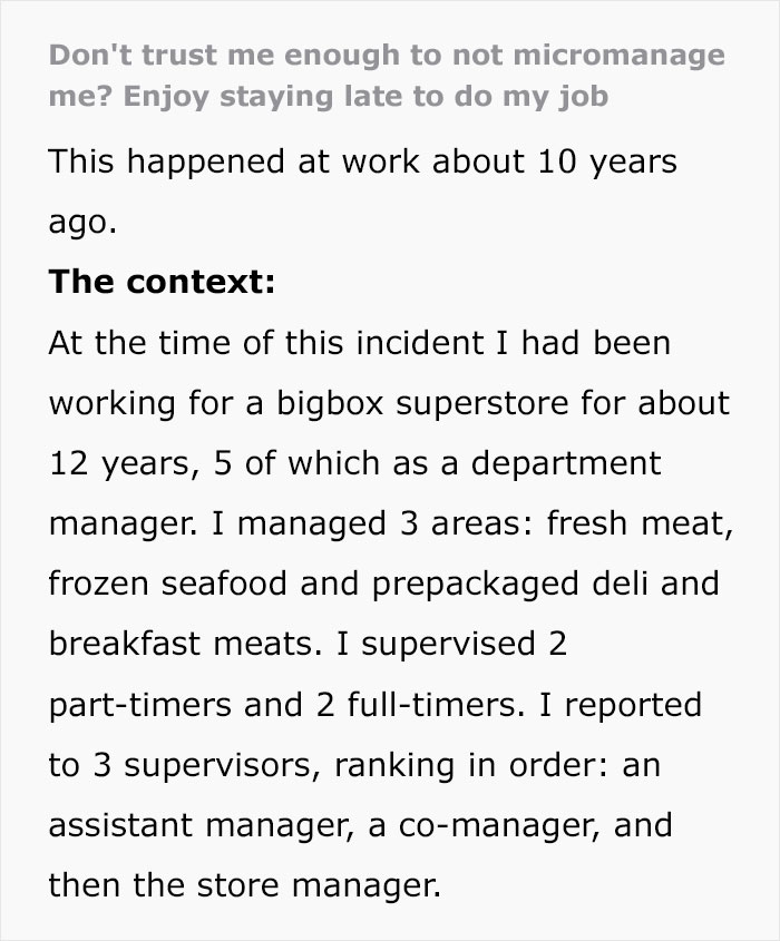 "Enjoy Staying Late To Do My Job&rdquo;: Deli Worker Maliciously Complies, Leaving Manager To Suffer The Consequences