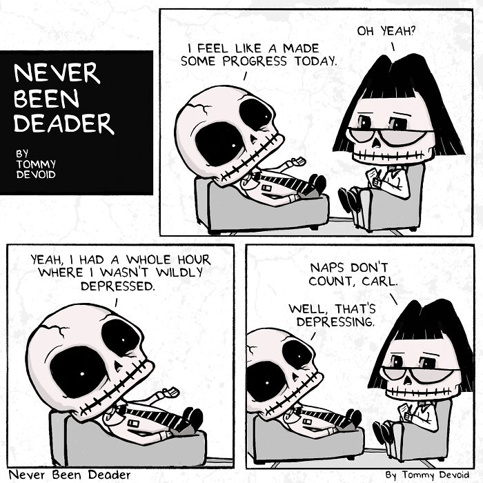 I Run A Web Comic Called "Never Been Deader"