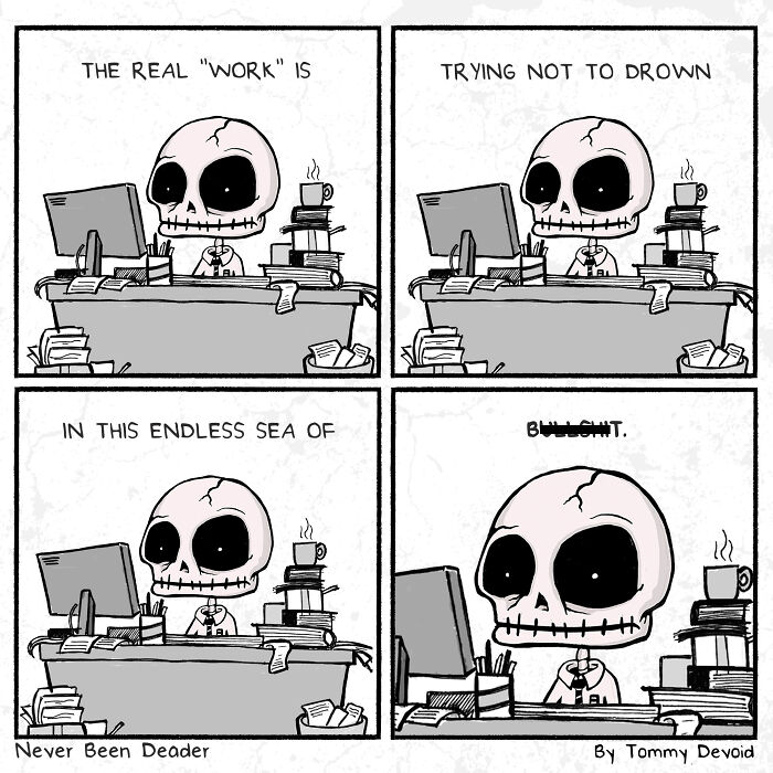 I Run A Web Comic Called "Never Been Deader"