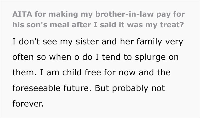 Sister's Family Tries Shaming Man For Not Paying $190 For Their Son's Steak, Despite The Man Warning The Boy Not To Order It Sister's Family Tries Shaming Man For Not Paying $190 For Their Son's Steak, Despite The Man Warning The Boy Not To Order It