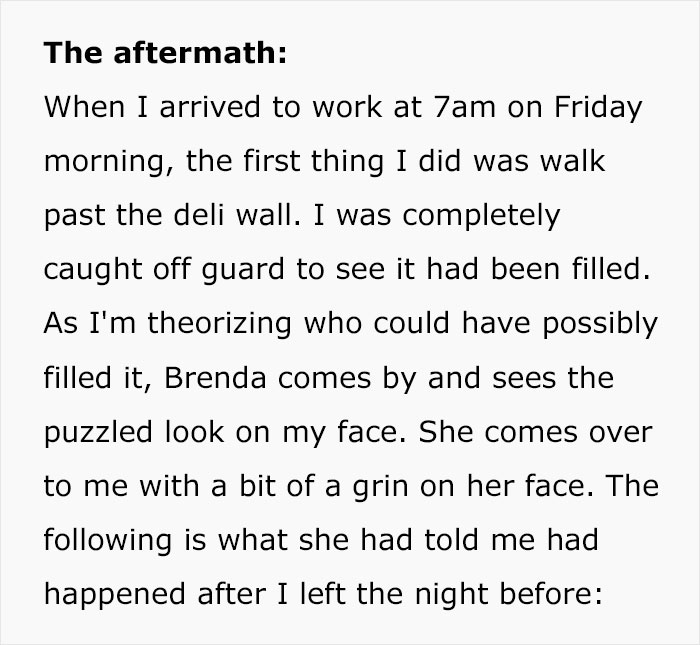 "Enjoy Staying Late To Do My Job&rdquo;: Deli Worker Maliciously Complies, Leaving Manager To Suffer The Consequences