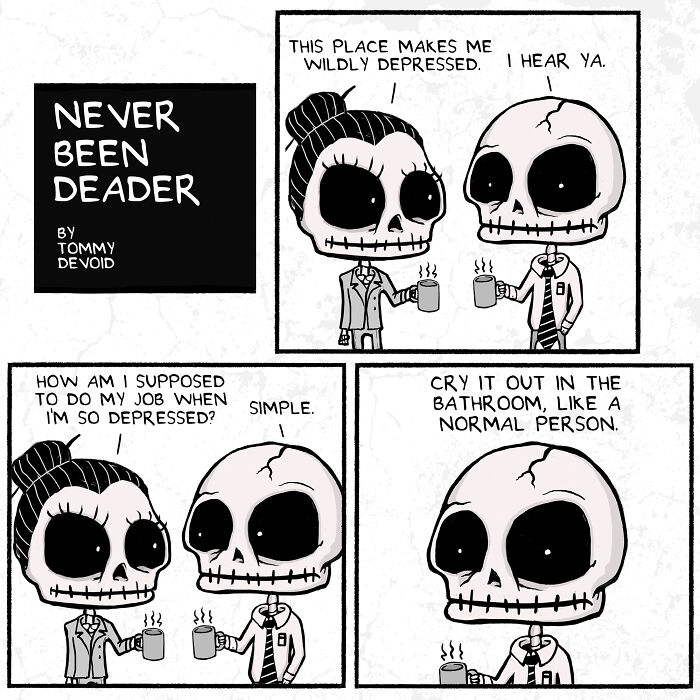 I Run A Web Comic Called "Never Been Deader"