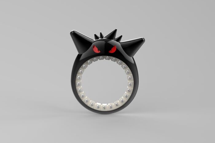 Gengar Inspired Ring