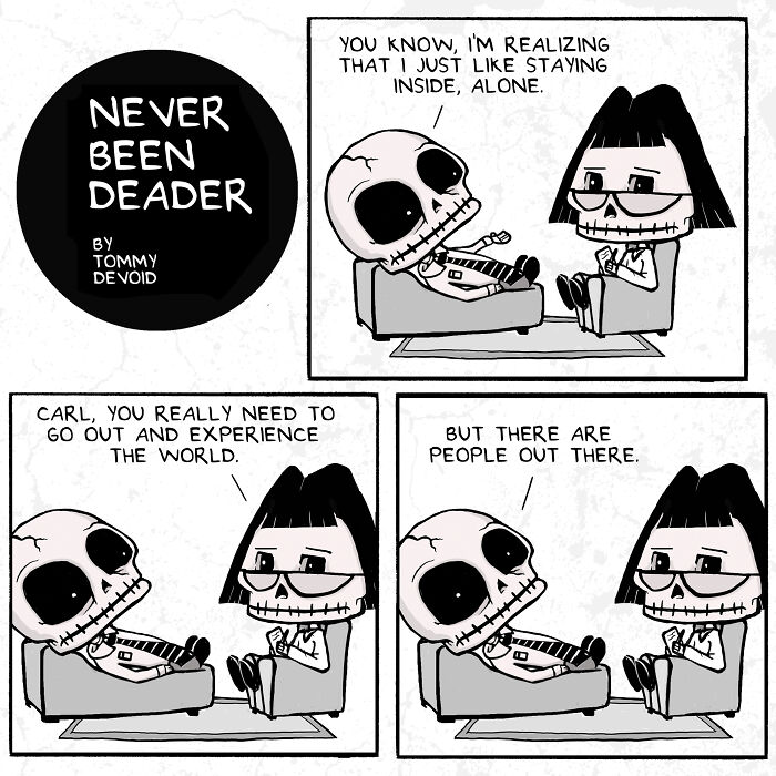I Run A Web Comic Called "Never Been Deader"