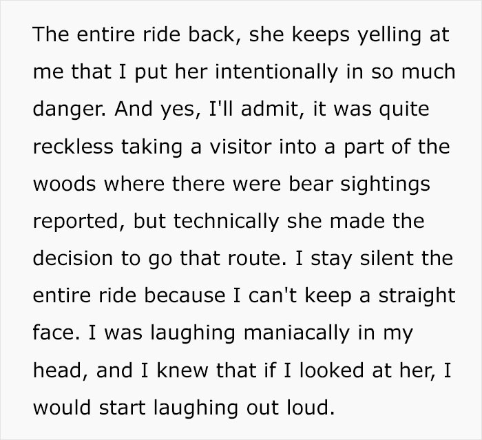 Rude Know-It-All Karen Dares To Trek A Trail Known For Its Bear Sightings, Instant Regret Kicks In