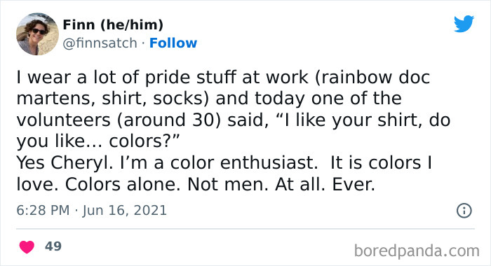 And They Were “Color Enthusiasts”