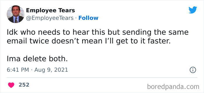 Going To Ignore The Other Messages You Sent Telling Me About The Email