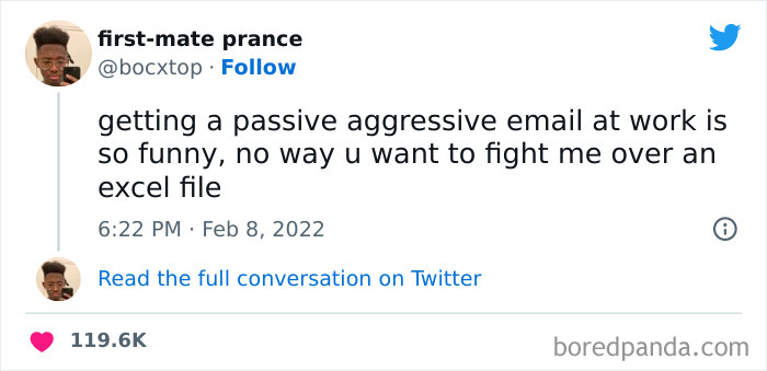 I Think Fighting One Coworker Every Couple Of Months, Would Solve A Lot Of Problems