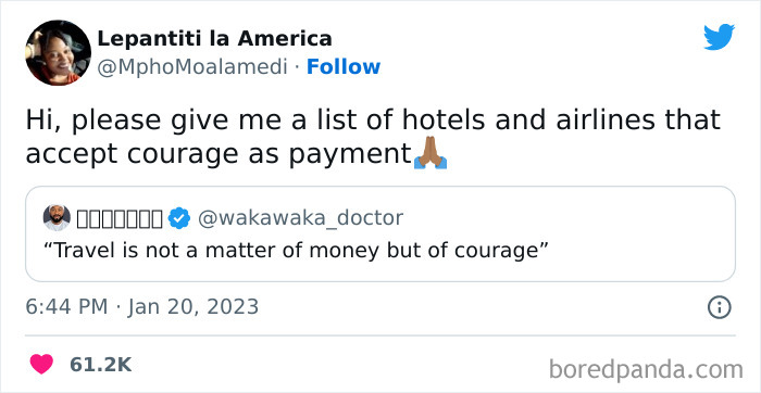 Courage Is All You Need? Huh?