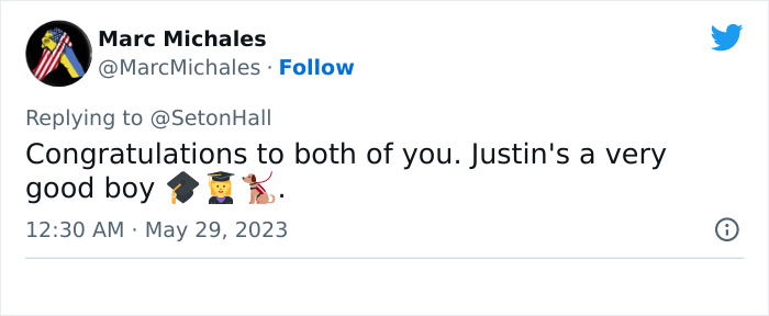 Video Showing A Service Dog Receiving A Diploma Alongside Owner With Disability Wins The Internet’s Hearts Video Showing A Service Dog Receiving A Diploma Alongside Owner With Disability Wins The Internet’s Hearts