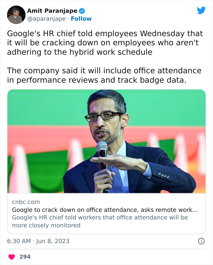 Google Slammed For Its Idea On How To Force Workers Back To The Office Google Slammed For Its Idea On How To Force Workers Back To The Office