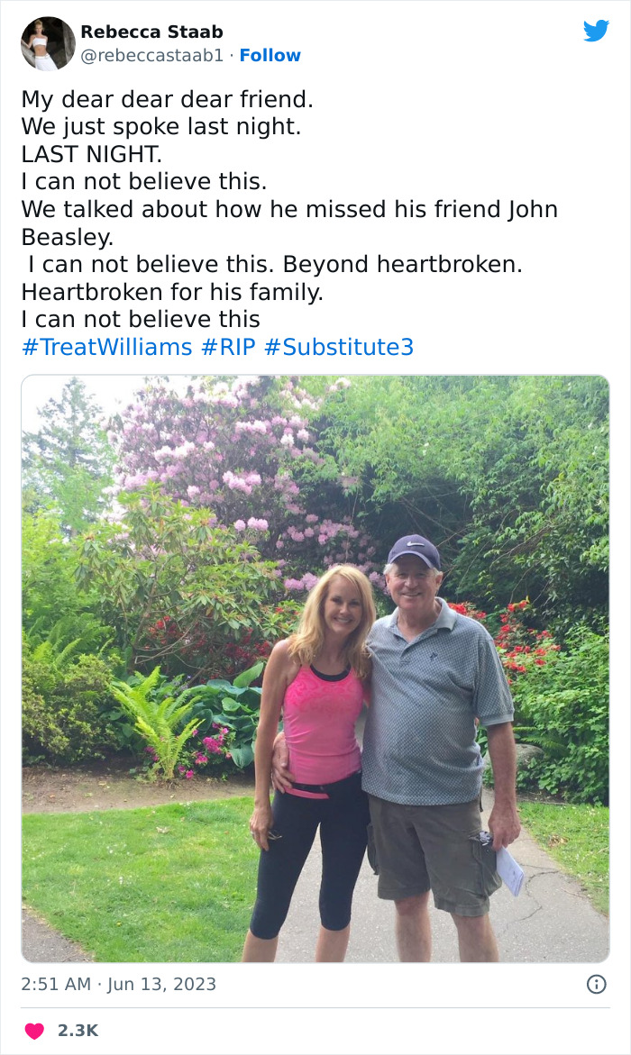 Actor Treat Williams Passes Away At 71 Following Motorcycle Crash