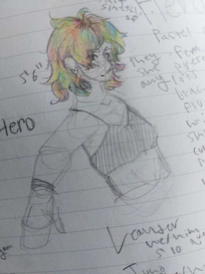 I've Been Told To Post More Of My Sketches Of Hero