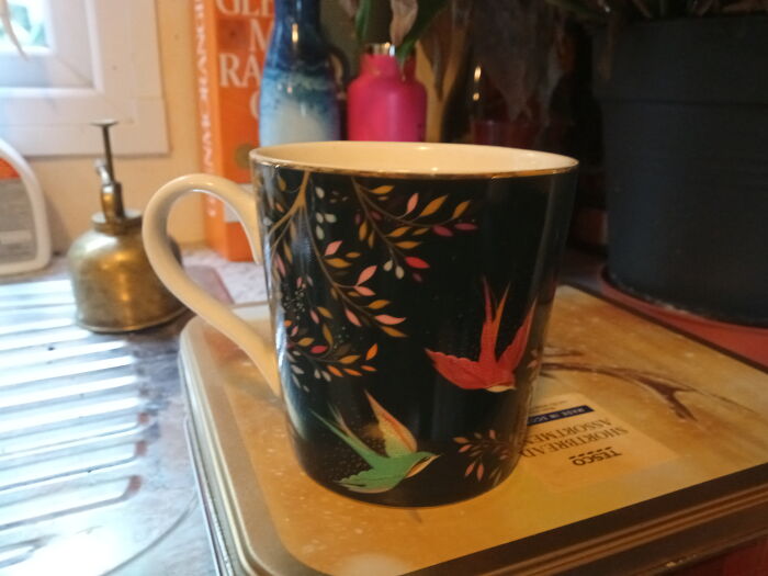 A Last Gift From My Grandmother. She Couldn't Get Out Of Bed, But Insisted That Dad Go Buy It For Her. She Specifically Requested One With Two Birds, So They Could Be Me And Her