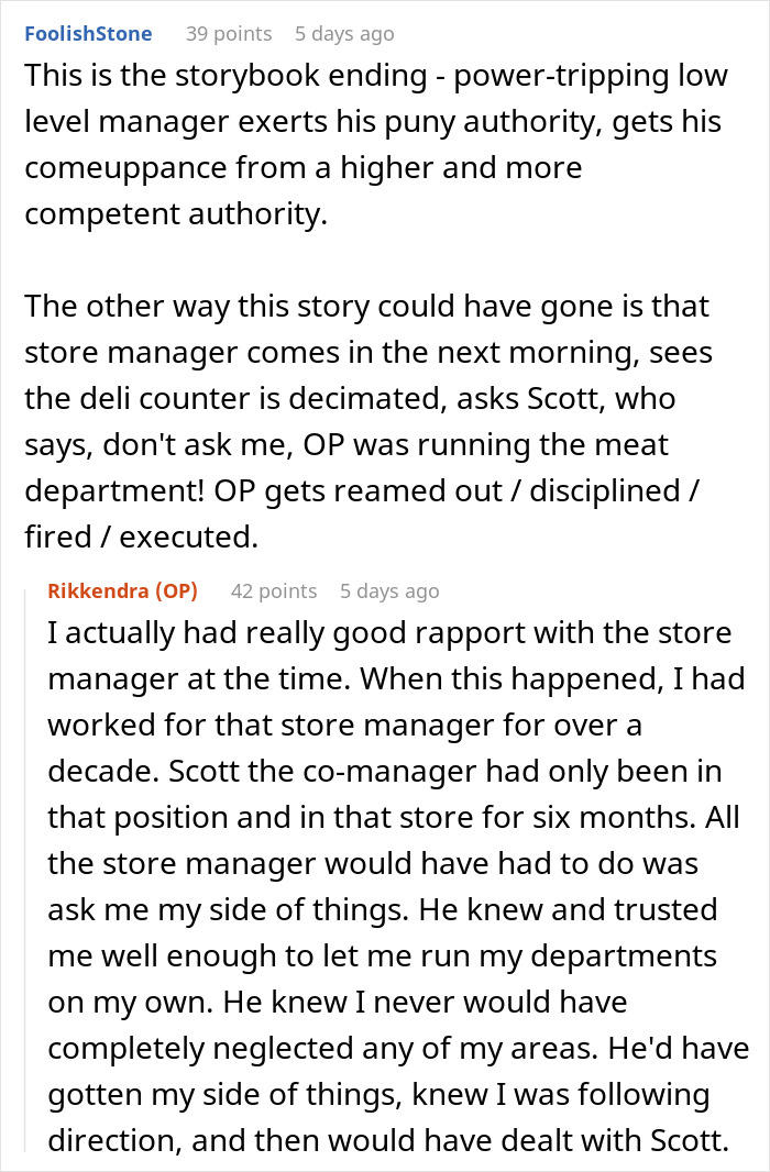 "Enjoy Staying Late To Do My Job&rdquo;: Deli Worker Maliciously Complies, Leaving Manager To Suffer The Consequences
