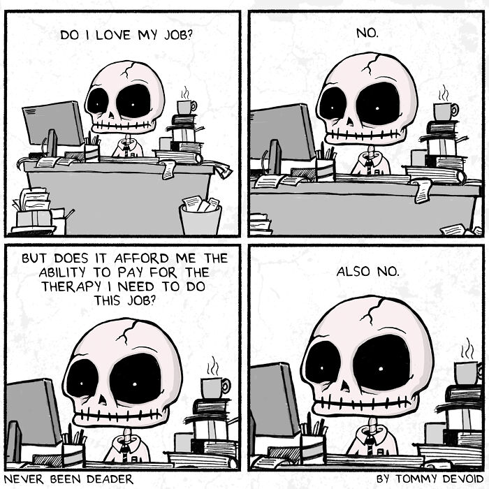 I Run A Web Comic Called "Never Been Deader"