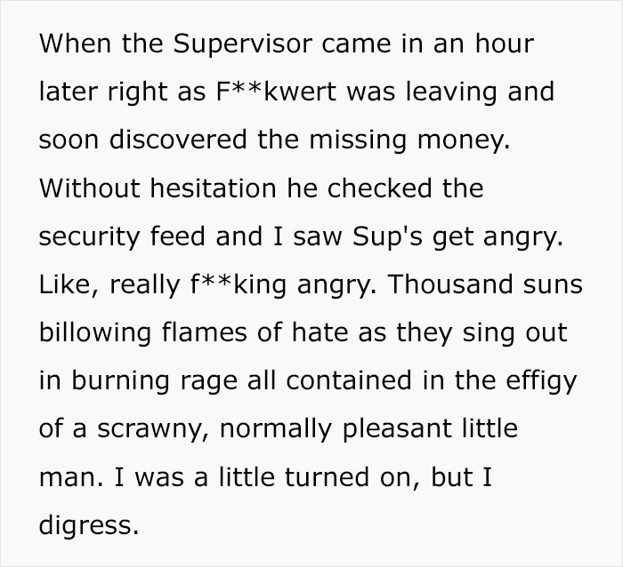 Usually Chill Manager Absolutely Livid With Rage After Terrible Employee Steals $15k Out Of The Workplace&rsquo;s Safe