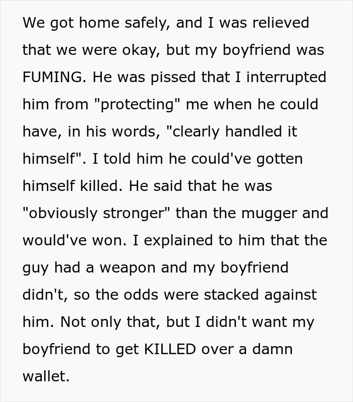 &ldquo;He Assured Me He&rsquo;d Protect Me&rdquo;: Man, Obsessed With Being A Hero, Goes Off On GF For Ruining His Moment When Faced With Knife-Wielding Attacker