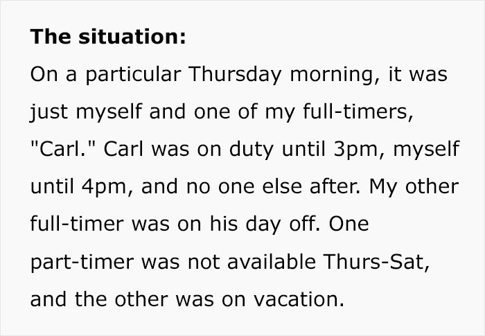 "Enjoy Staying Late To Do My Job&rdquo;: Deli Worker Maliciously Complies, Leaving Manager To Suffer The Consequences