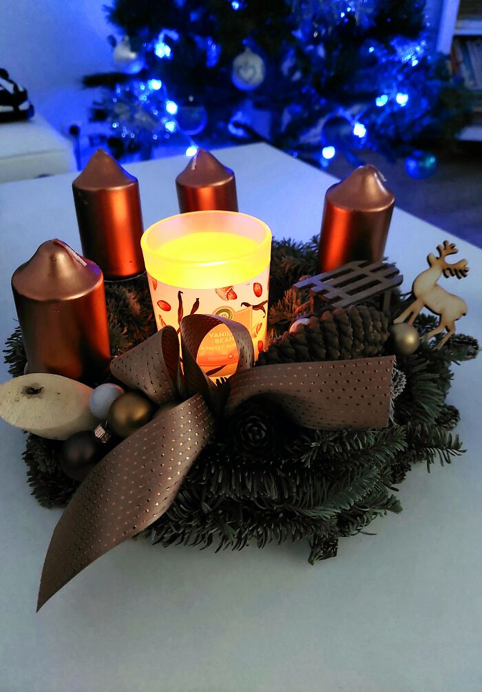 My Old Attempt To Busy My Hands And Mind. I Swear It Looks Better In Person😆