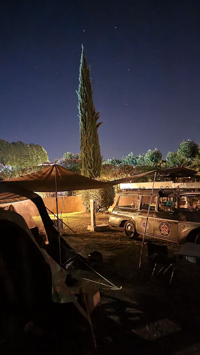 Camping In The South Of France - No Photoshop!