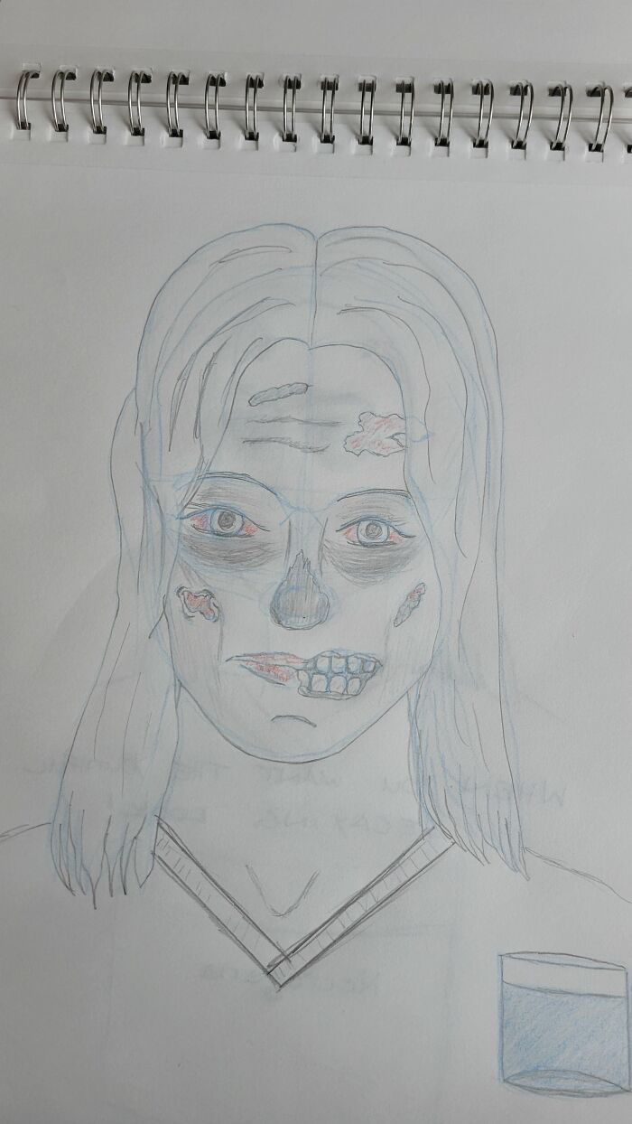 Drew This For Necrogena Instead Of Neutrogena