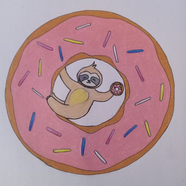 I Drew Do-Nut Touch Da Donut!