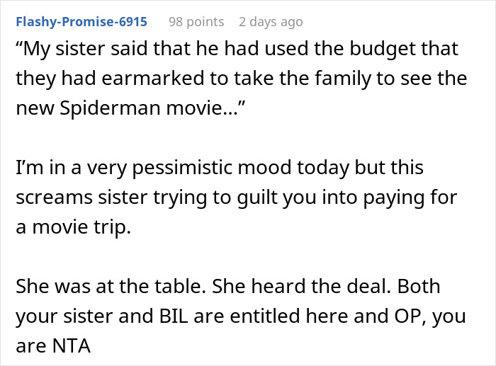 Sister's Family Tries Shaming Man For Not Paying $190 For Their Son's Steak, Despite The Man Warning The Boy Not To Order It Sister's Family Tries Shaming Man For Not Paying $190 For Their Son's Steak, Despite The Man Warning The Boy Not To Order It