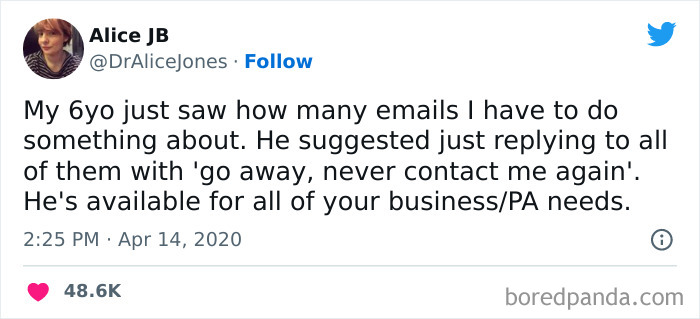 Hired! Twitter Cred: @dralicejones