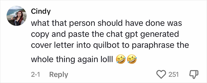 "How Do They Have Every Single Thing I Want": Employer Catches Job Applicant Using ChatGPT To Write A Cover Letter