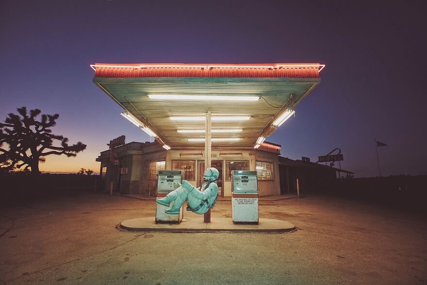 Photographer Uses Astronauts To Weave Fantastical Visual Stories