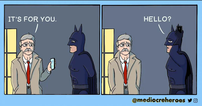 “The Mediocre Superheroes”: Artists Create Comics Showing The Other Side Of The Life Of A Superhero (42 New Pics)