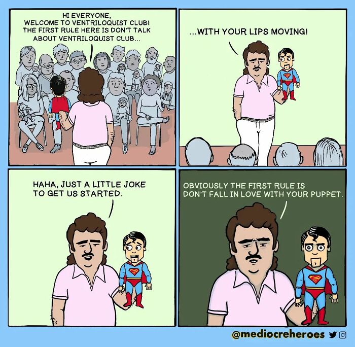 “The Mediocre Superheroes”: Artists Create Comics Showing The Other Side Of The Life Of A Superhero (42 New Pics)