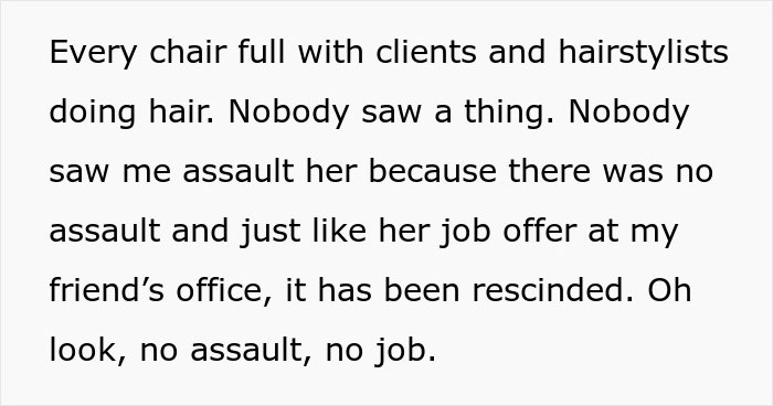 Woman Spreads Lies About Coworker's Attack That Never Happened, Faces The Consequences 5 Years Later When Looking For A Job Woman Spreads Lies About Coworker's Attack That Never Happened, Faces The Consequences 5 Years Later When Looking For A Job