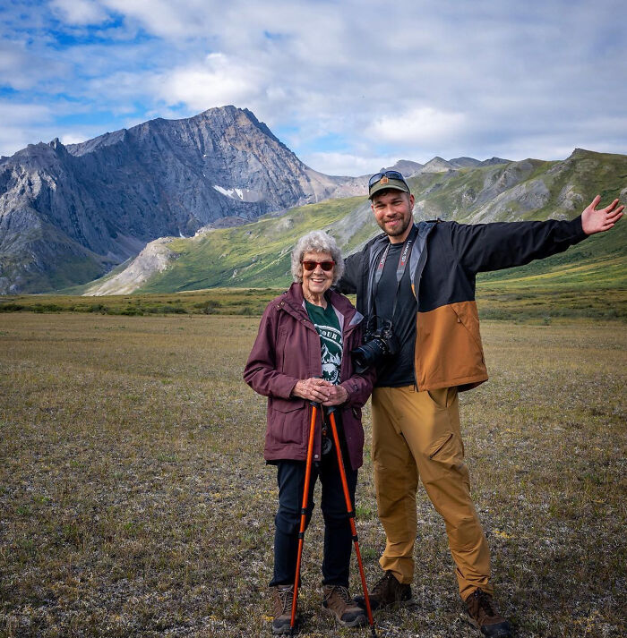 93-Year-Old Grandma And Her Grandson Finally Complete Goal Of Visiting All Of The U.S. National Parks