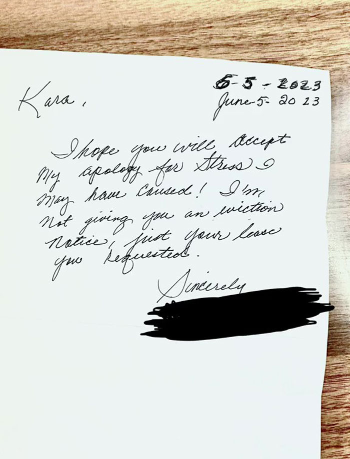 Landlord's Wife Enraged By Tenant's Chalk Artistry Asks Her To Wash It Off, Tenant Stands Her Ground