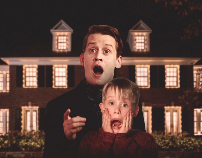 Macaulay Culkin y Kevin Mccallister