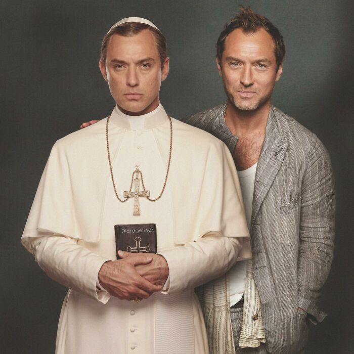 Jude Law y el Papa Pio XIII