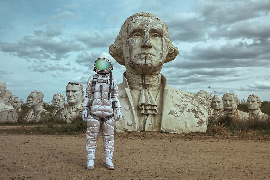 Photographer Uses Astronauts To Weave Fantastical Visual Stories