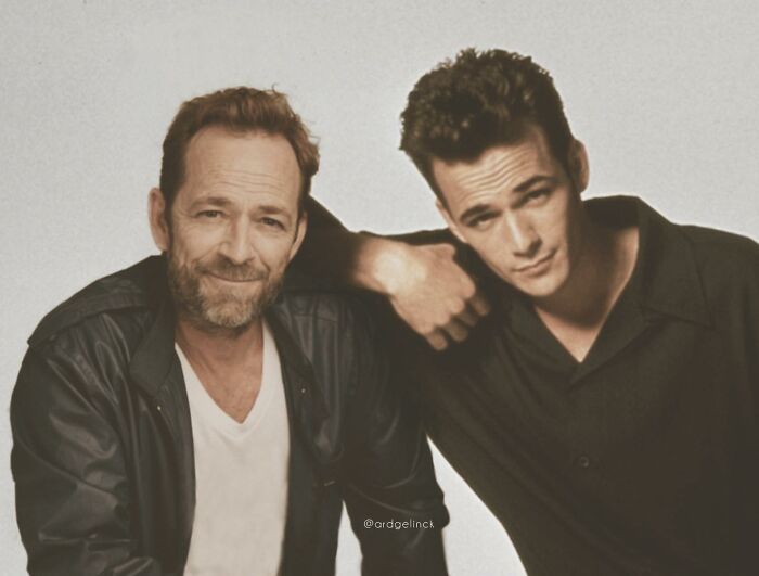 Luke Perry y Dylan Mckay