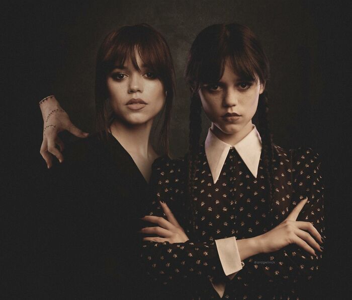 Jenna Ortega y Merlina