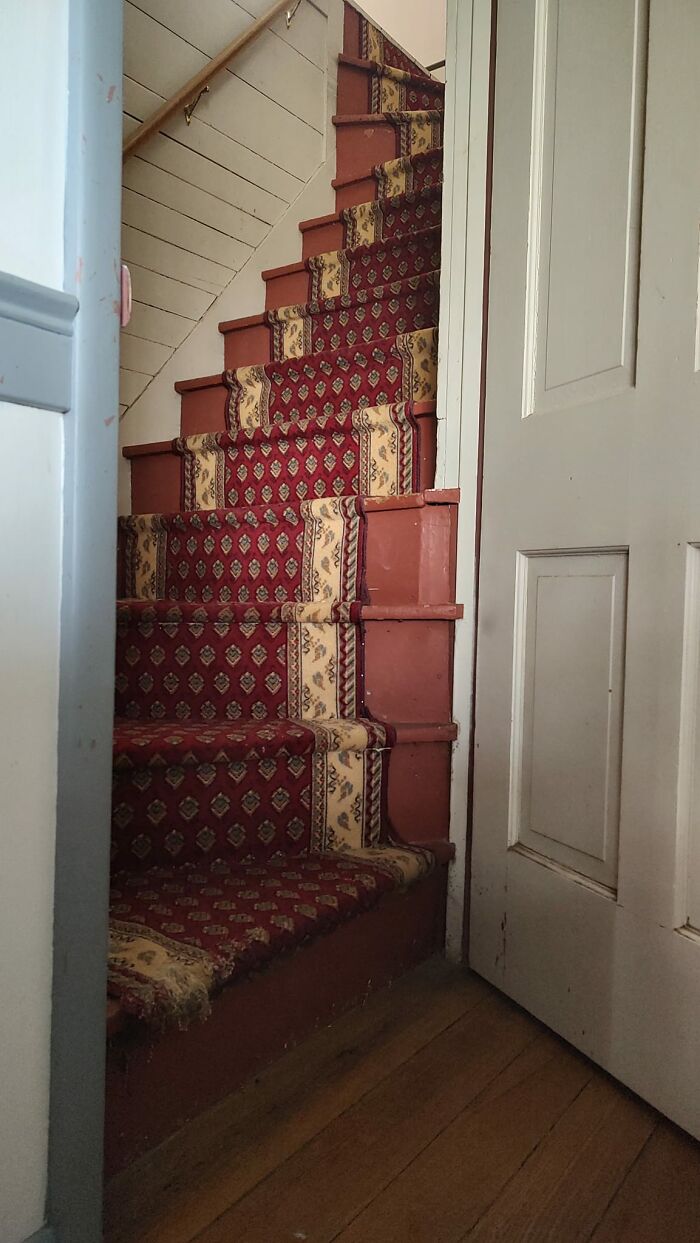  I Live In A House Built Sometime Before 1855. These Are The Only Stairs From The First Floor To The Second Floor