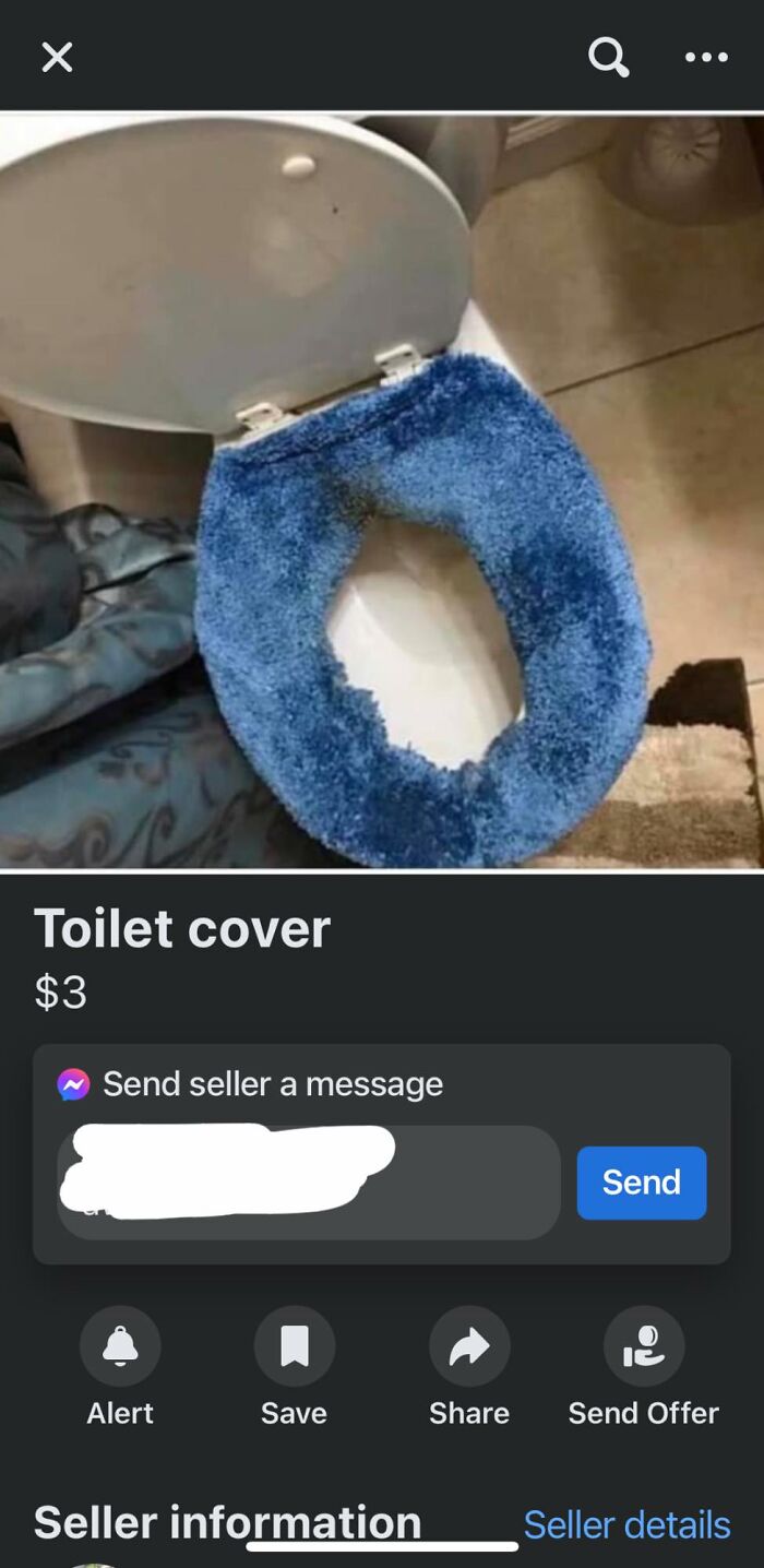 Found This On Marketplace About 15 Minutes Away From Me. Her Excuse For Getting Rid Of It Was “We Are Changing To To A Pink One.” Then Talked About How Amazing This One Is… There Is Literally Brown Stains On The Back…