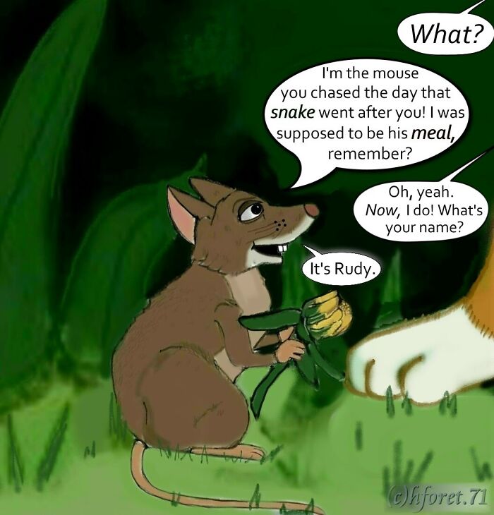 Here Is My Exclusive Comic "Stung..."