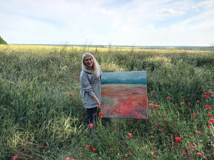 We Painted Poppies In The Field (25 Pics) We Painted Poppies In The Field (25 Pics)