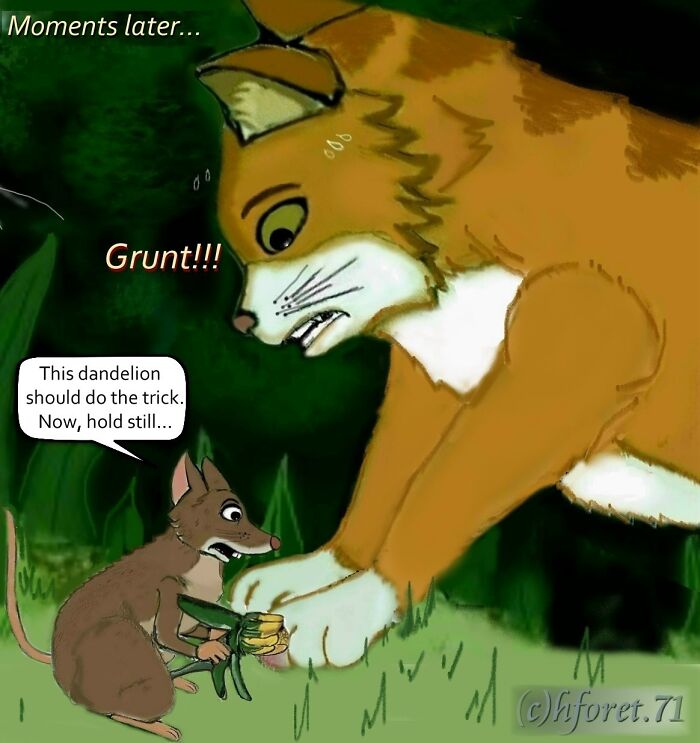 Here Is My Exclusive Comic "Stung..."